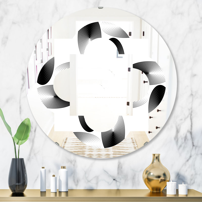 Miroir mural Quatrefoil, 31,5 po x 31,5 po