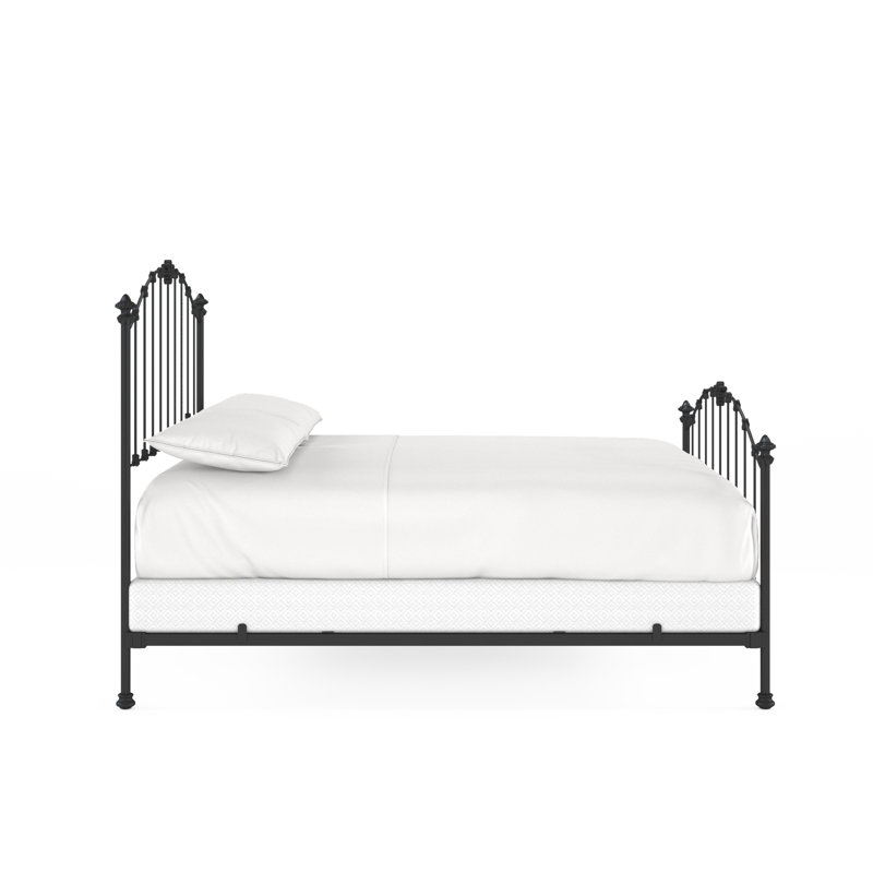 171 Country French Bed | Complete Standard, King, Gunmetal