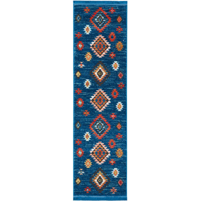 Tapis bleu