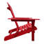 Chaise Adirondack pliante en bois massif Philbrick-88867685