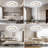 Glacier Crystal Ceiling Fan Light Remote & App, 3CT 6-Speed Reversible DC Motor, Bedroom/Living Room