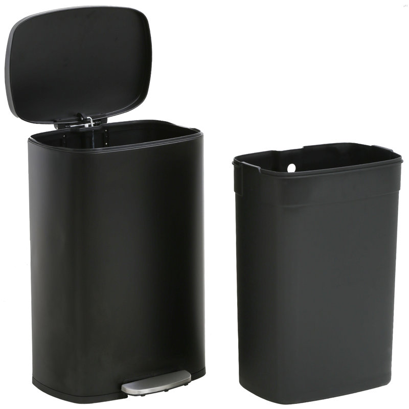 Poubelle de cuisine en acier inoxydable 13 gallons Kitchen