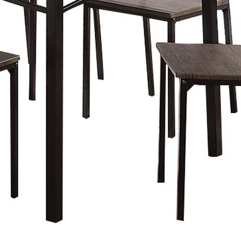 Alessia Four Leg Dining Set, 7