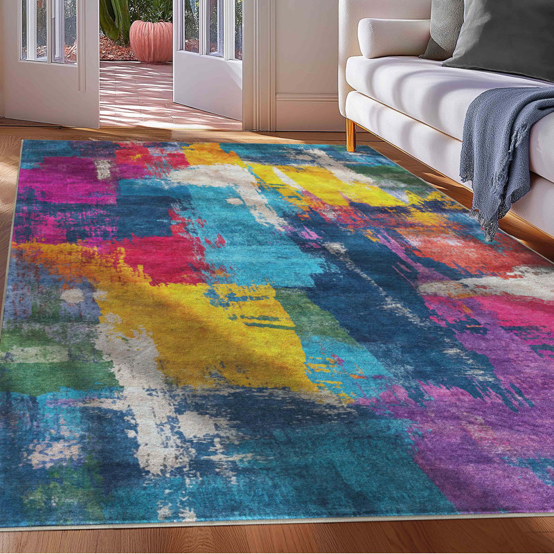  Tapis moderne Apollo Maree, Rectangle 5 pi 3 po x 7 pi 3 po 