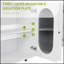 Armoire de rangement durable de 60 po avec 4 portes en acrylique, buffet spacieux et polyvalent pour le couloir et le salon