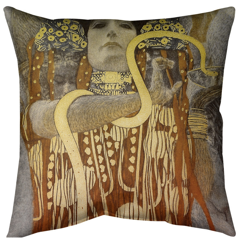 Coussin euro hygeia, Orange, Polyester filé