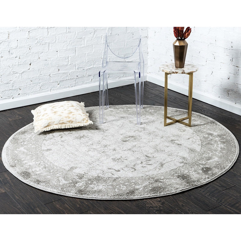 Henretter Oriental Indoor Rug, Round 3'3"
