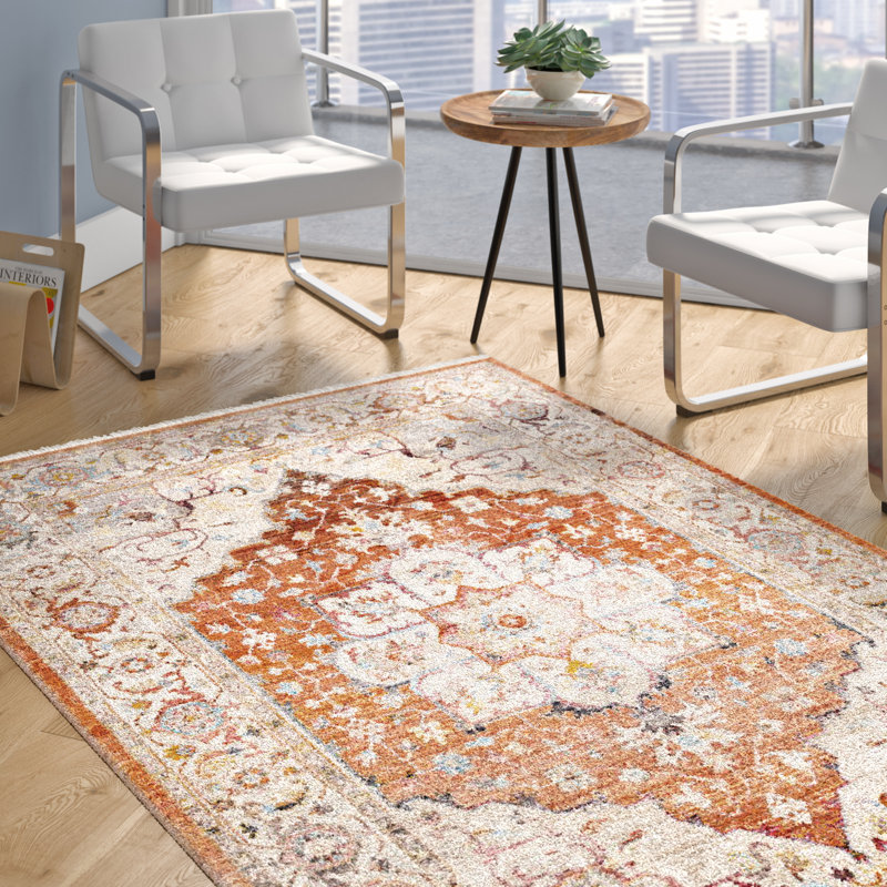Mendelsohn Oriental Indoor Rug, Rectangle 9' x 12'10"