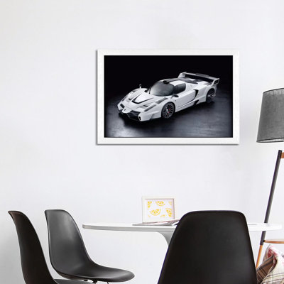 Ferrari Enzo Gemballa Mig-u1 1 Piece Floater Frame Wall Art on Canvas