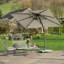 Aarne 300cm X 200cm Rectangular Cantilever Parasol-94353189