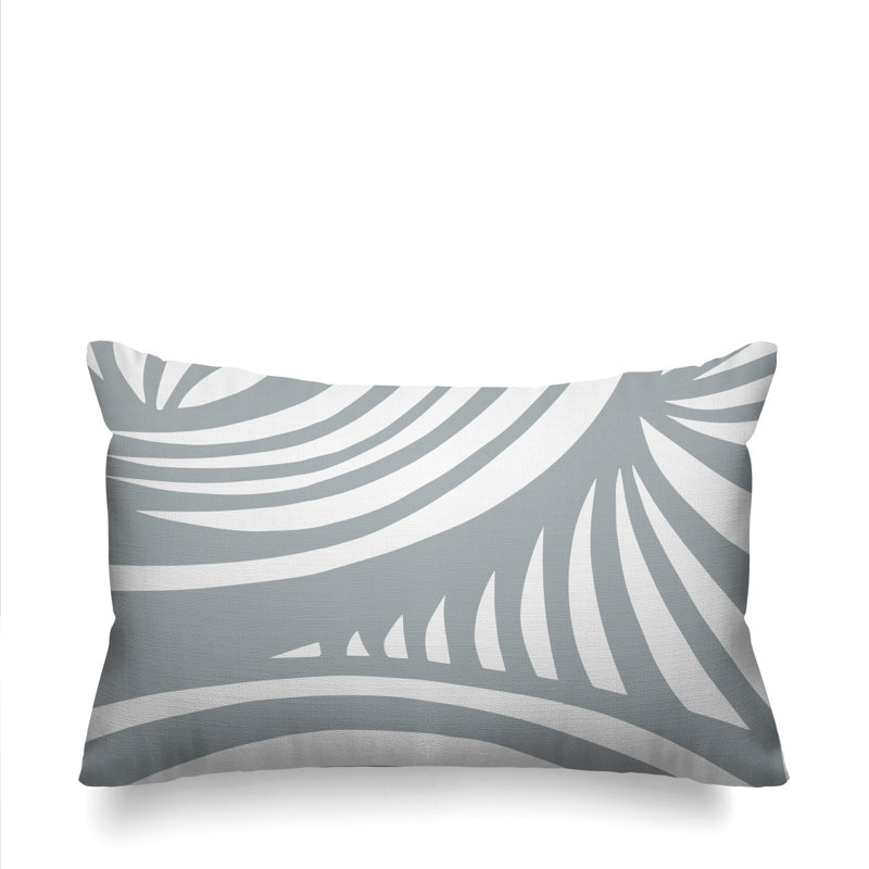 Housse et insert de coussin rectangulaire extérieur Marlaya, gris