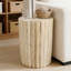 Table de bout cylindrique en bois massif