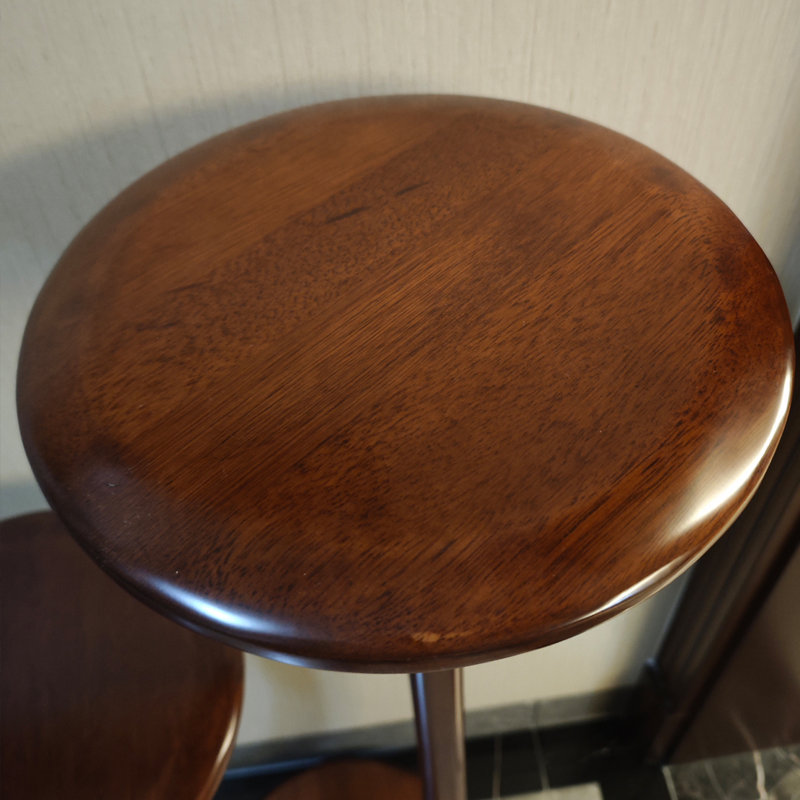 Chemin de table en bois massif Mid-Century