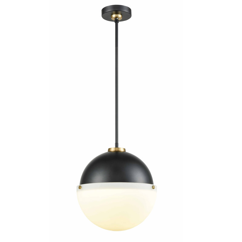 Luminaire suspendu sphère 3 lumières unique Claude
