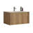 Hannemarie Wall Mounted Single Bathroom Vanity with Top with Overflow, Pre-Assembled-1950842297-1963302841