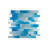 Foil Random Sized Interlocking Glass Mosaic Tile-50926312