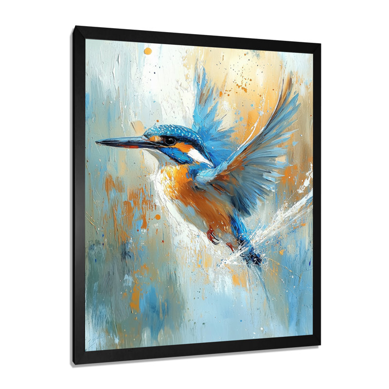 Brandt - Animals Canvas Wall Art, Black, H 20 po x l 12 po, Reproduction encadrée sans passe-partout