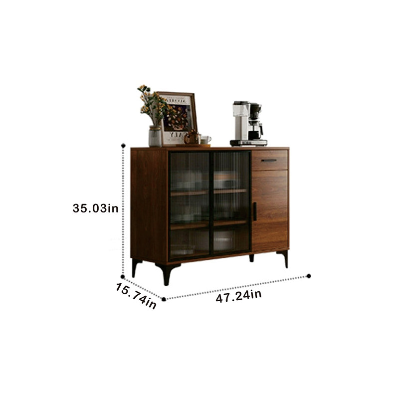 Janaeya Sideboard, 35.03" H x 47.24" W x 15.74" D