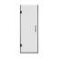 Porte de douche à charnière sans cadre avec verre transparent l 28 po x H 72 po