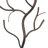 Brown Metal Bird Home Wall Decor