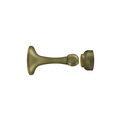 Support de porte magnétique Deltana MDH30U5 3 po; finition laiton antique