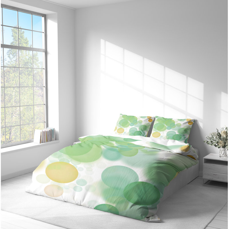 Abstract Duvet Cover, King Duvet Cover + 2 King Shams