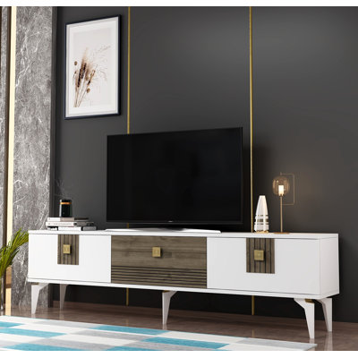 Burkinshaw Unfinished TV Stand for TVs up to 78"