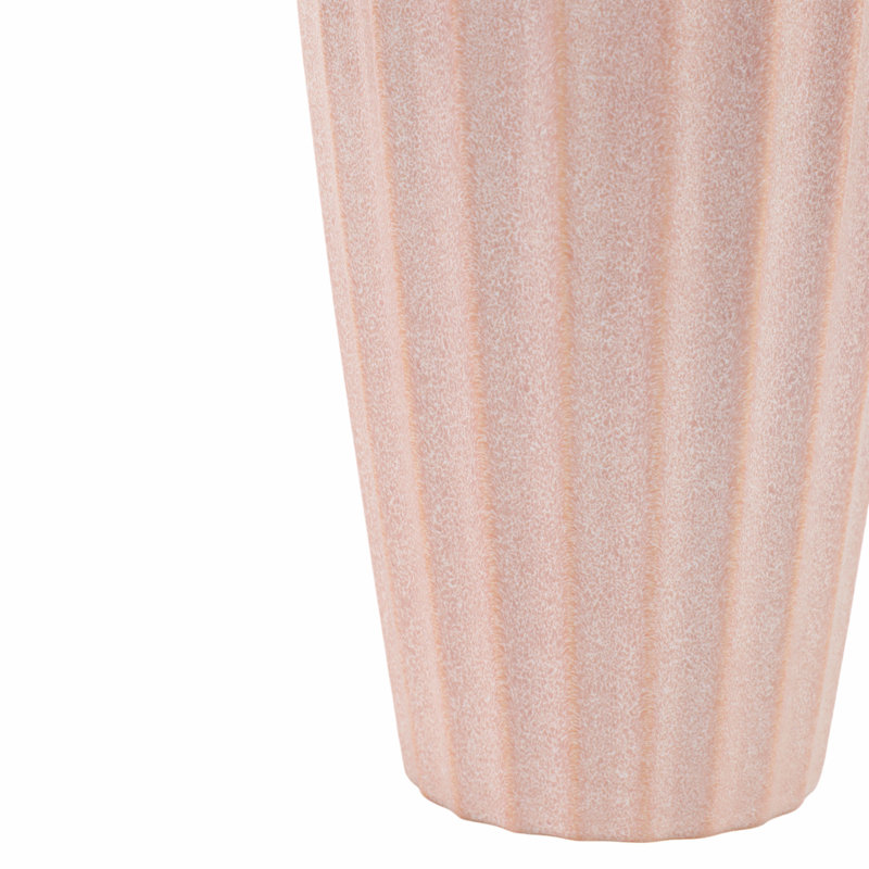 Vase en grès, H 16 po x l 6,5 po x P 6,5 po