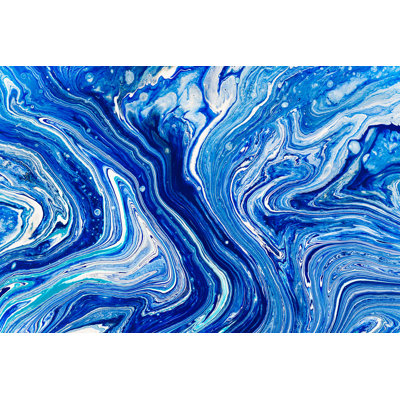 Hand Painted Abstracts by Galina Timofeeva - Wrapped Canvas Print