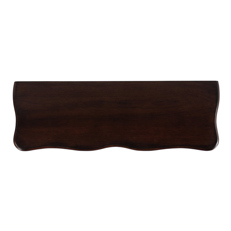 Cherry Poplar Hardwood Accent Cabinet with Antique Brass Hardware