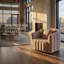 Fauteuil demi-tonneau Accent