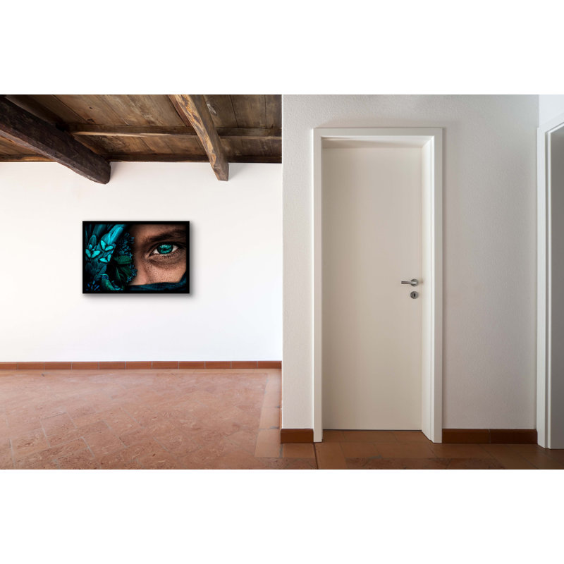 Mystery - Print on Plastic / Acrylic, Black Frame, 80cm H x 120cm W x 10cm D