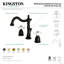Heritage Widespread Bathroom Faucet with Drain Assembly-40580509