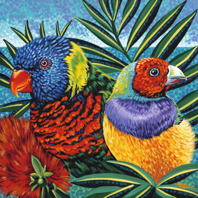 Oiseaux au paradis II