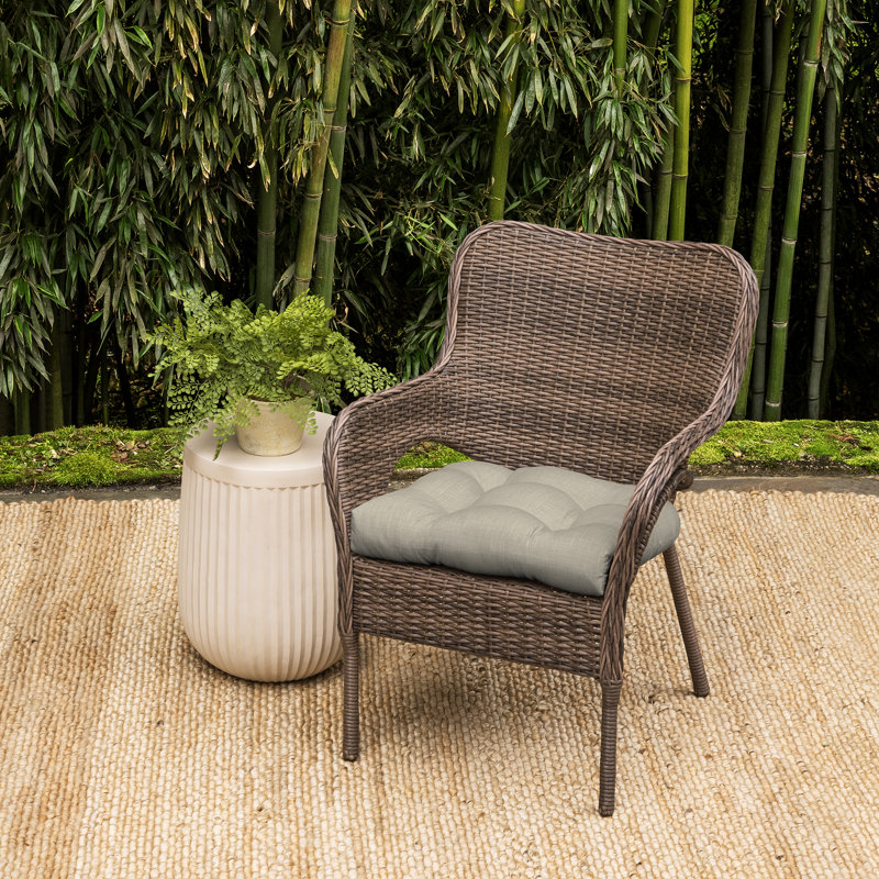 ARDEN Outdoor Seat Cushion, Tan Polyviscose