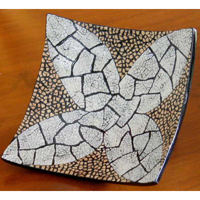 Plaque décorative Hofmann coquille d'œuf en mosaïque