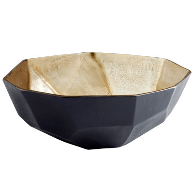 Radia Aluminum Decorative Bowl