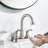 Centerset 2-handle Bathroom Faucet with Drain Assembly-70595633