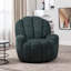 Fauteuil pivotant capitonné Broderic Petal-1875941641