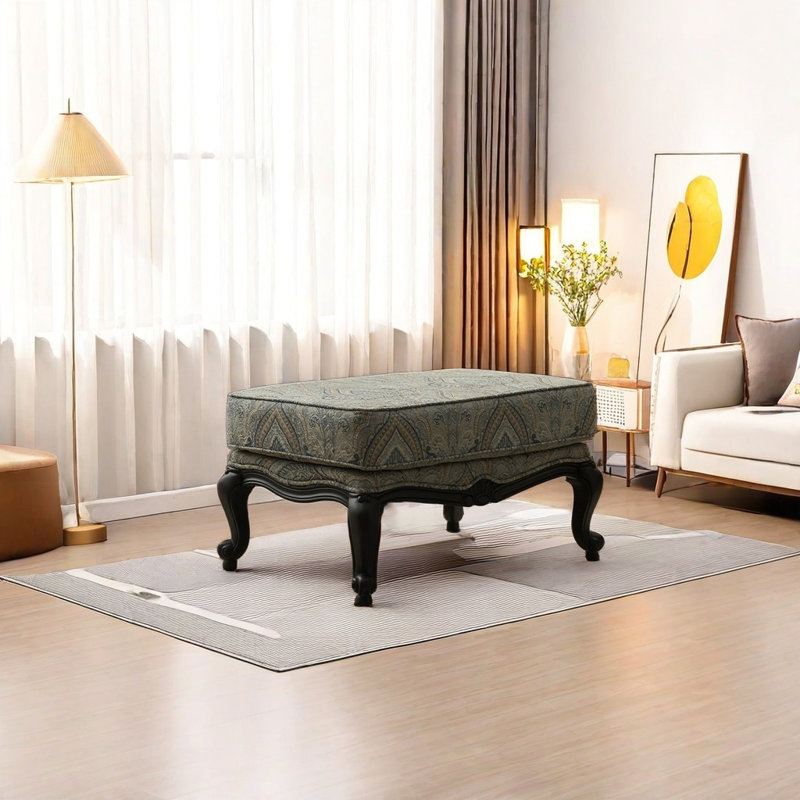 Chaise en bois durable à dossier large