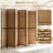 6 Panel 6FT Hand-Woven Bamboo Room Divider