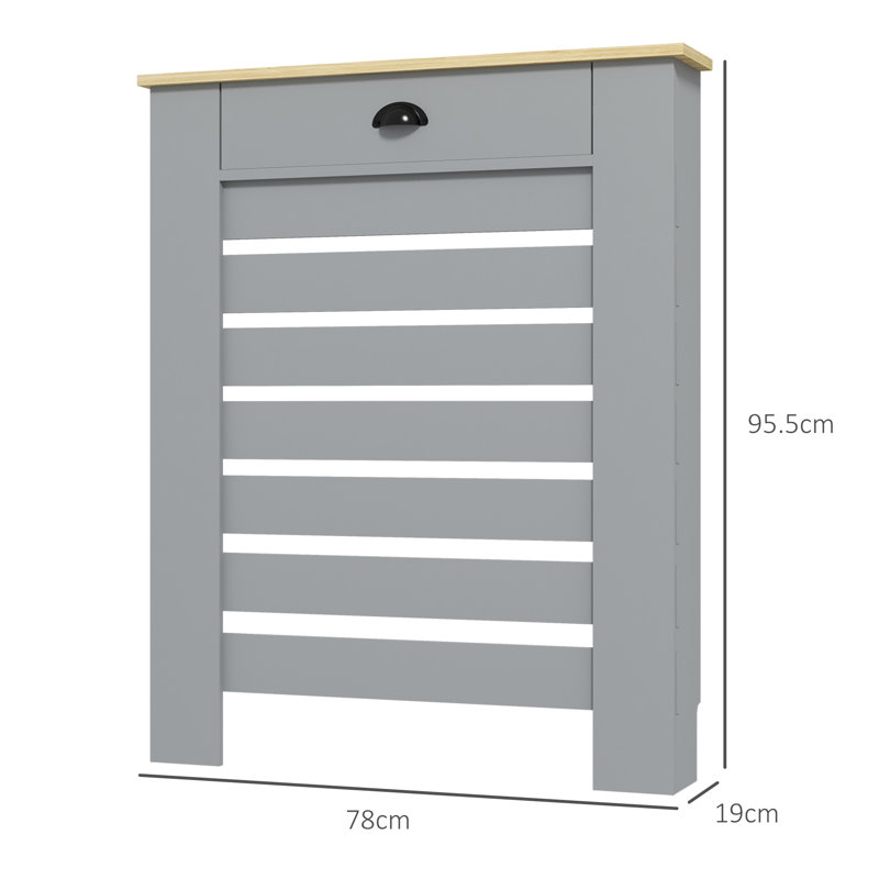 Eldean Radiator Cover, 95.5cm H x 78cm W x 19cm D