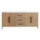Alsup 72'' Double Bathroom Vanity with Quartz Top