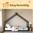 Metal House Bed-2147447138-2147447136