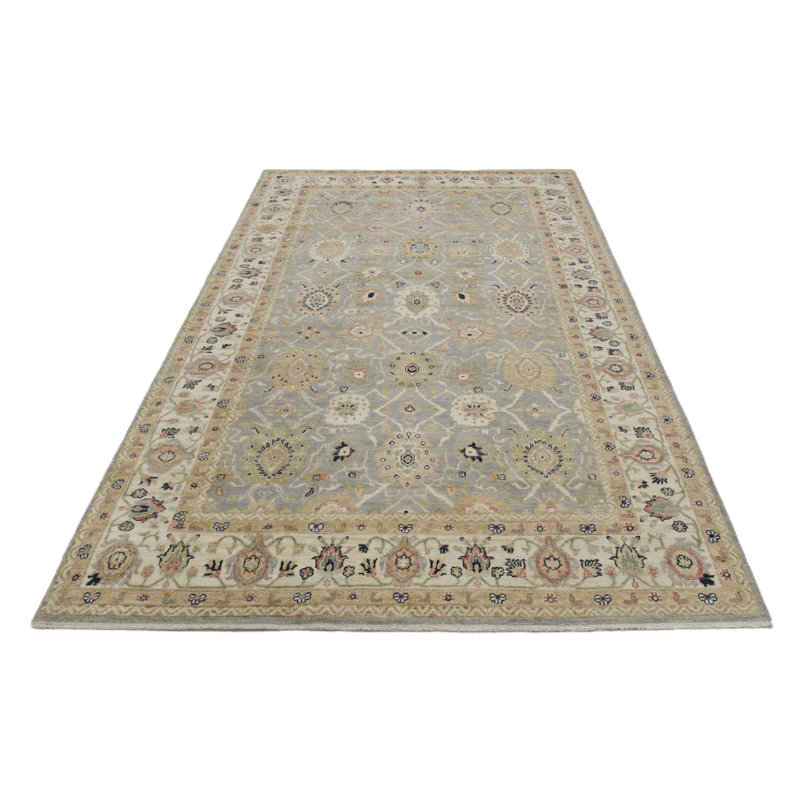 Traditional One-of-a-Kind Rectangle 5'10" X 9'5" Hand Knotted Area Rug