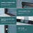 48"W X 76"H Double Sliding Glass Shower Door - 8Mm Tempered Glass With 304 Stainless Steel Frame, Matte Black