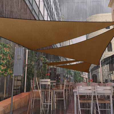 Amgo Triangle Waterproof Sun Shade Sail