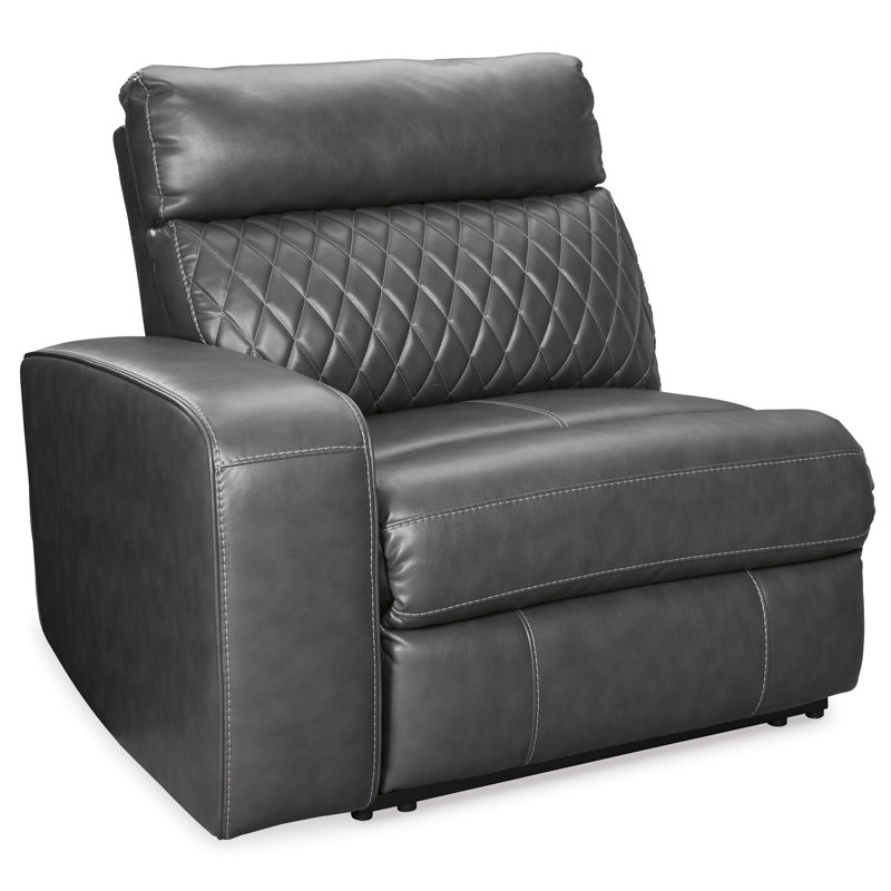 Samperstone 2-Piece Power Reclining Sectional Loveseat