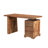 Chaliyah 2 Piece Solid Wood Writing Desk Office Set