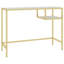 Milliron Glass Top Metal Base Writing Desk-712340112-712340118